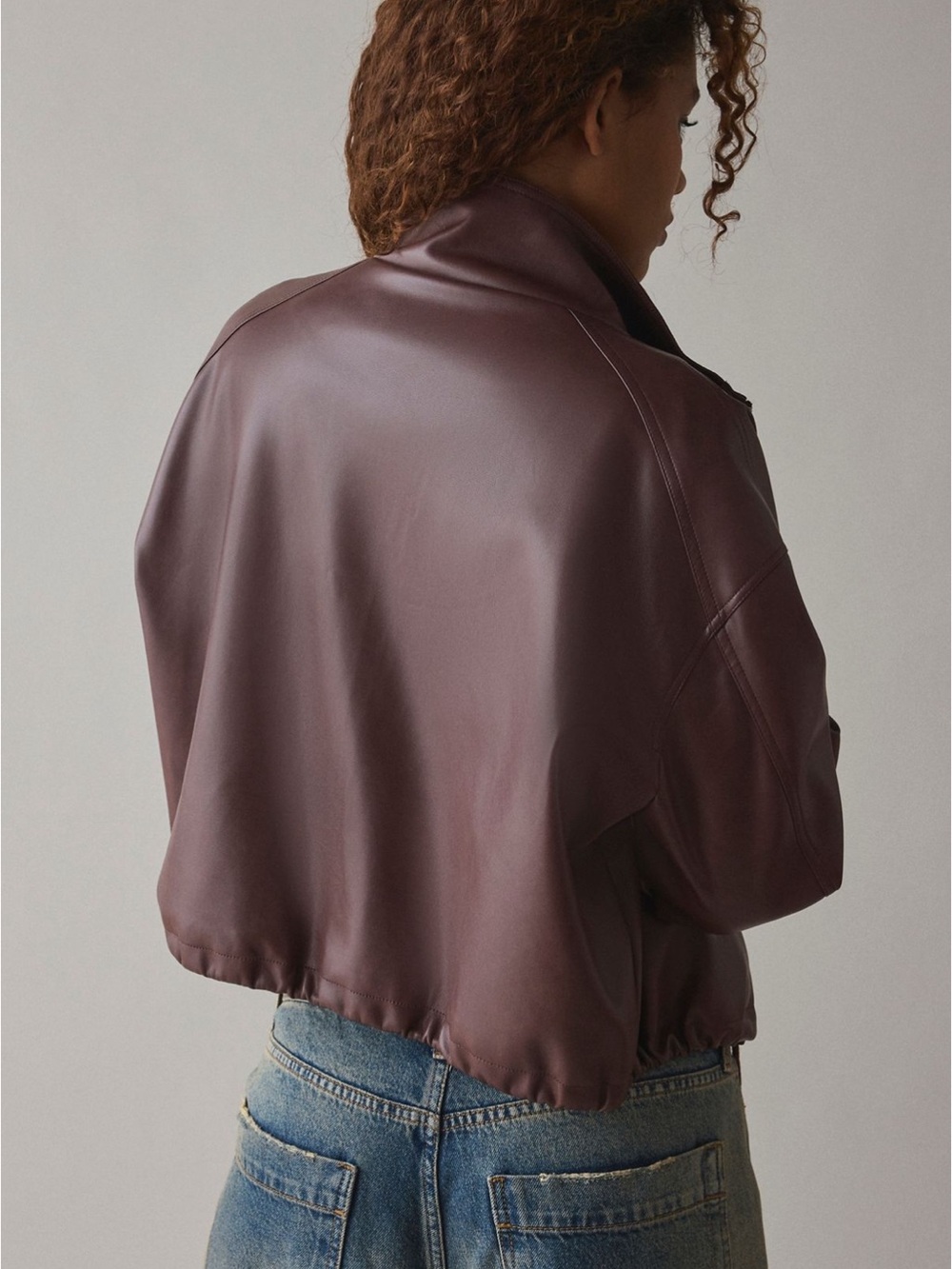 BDG Charlene Faux Leather
Bomber Jacket - Picture 3 of 5